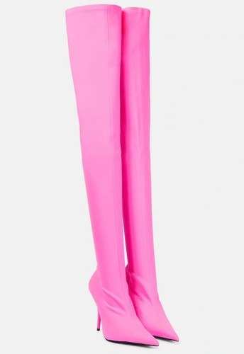 Stivali balenciaga knife rosa - stivali,