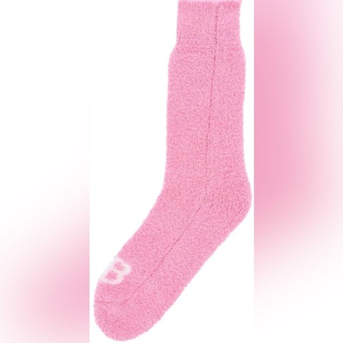 Balenciaga calze fuzzy rosa - calze,
