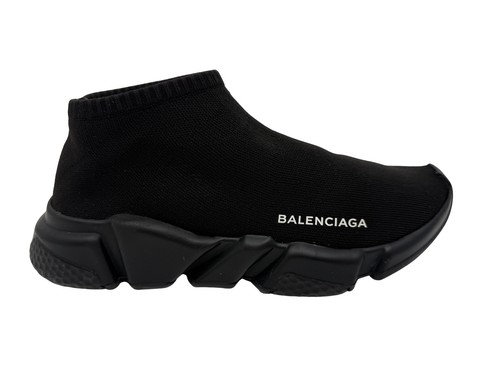Balenciaga speed sock low nero - sock,