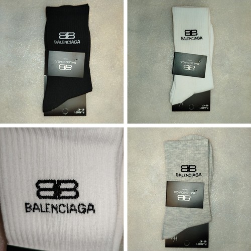 Calze balenciaga bianche logo - balenciaga,