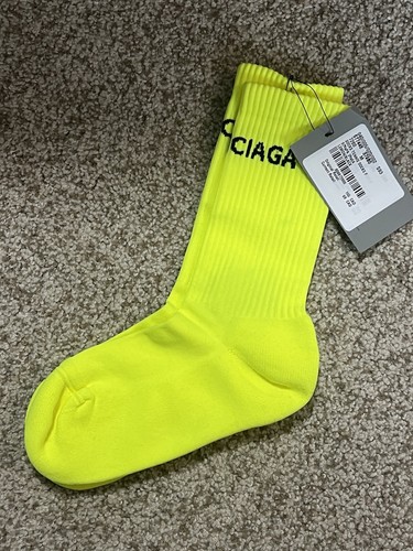 Calze balenciaga logo giallo - logo,