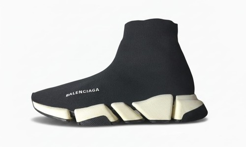 Sneakers calzino nero uomo - nero,