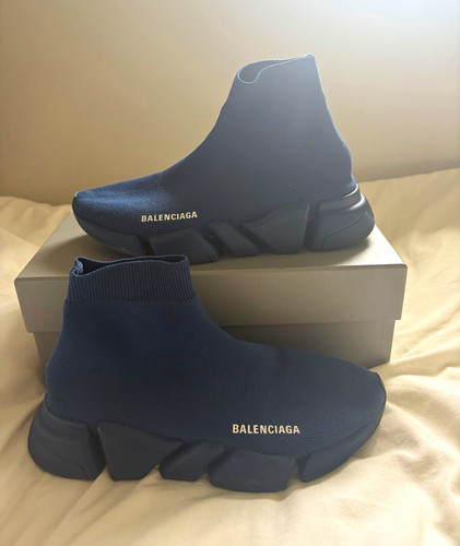 Balenciaga speed uomo blu - balenciaga,
