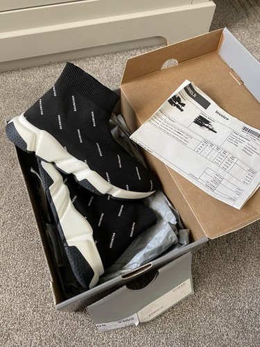 Balenciaga calzino nero scarpe - nero,